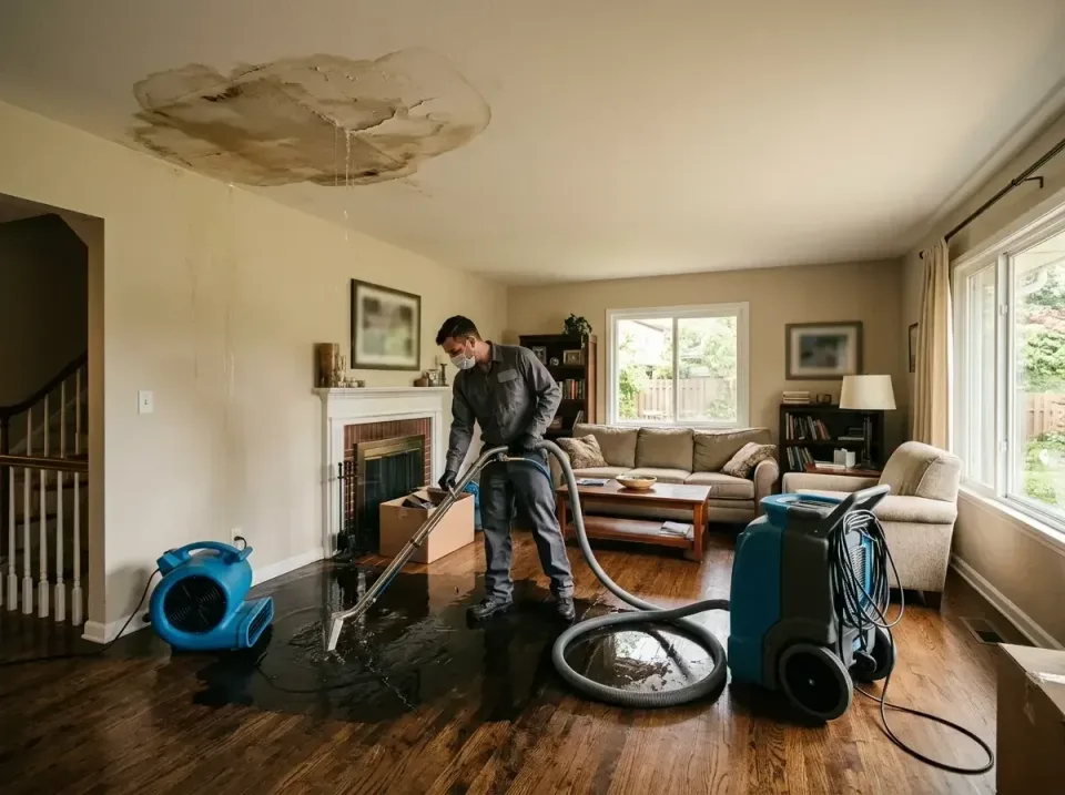 attic-pipe-burst-ceiling-drip-008 — frequently asked questions, Water Damage Restoration & Carpet Care in Wesley Chapel, NC